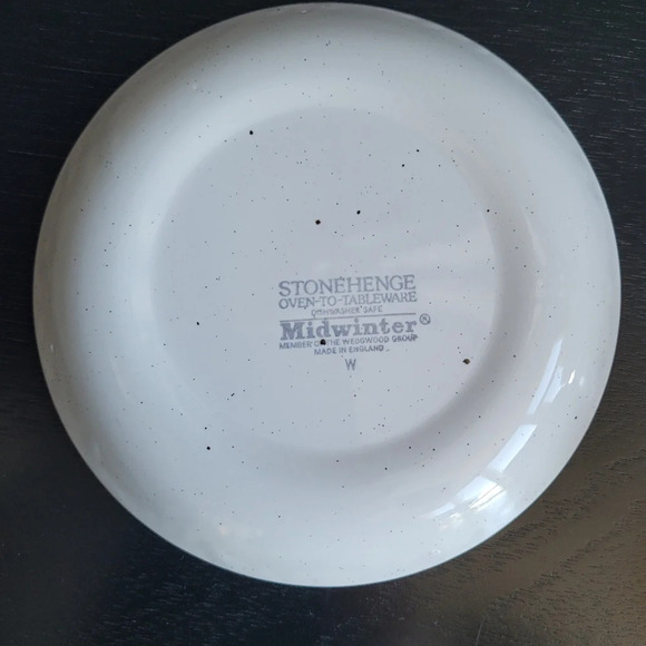 Vintage Stonehenge Wedgewood Midwinter  Creamer Blue and White England - Picture 7 of 8